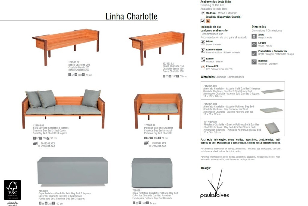 Linha Charlote 1