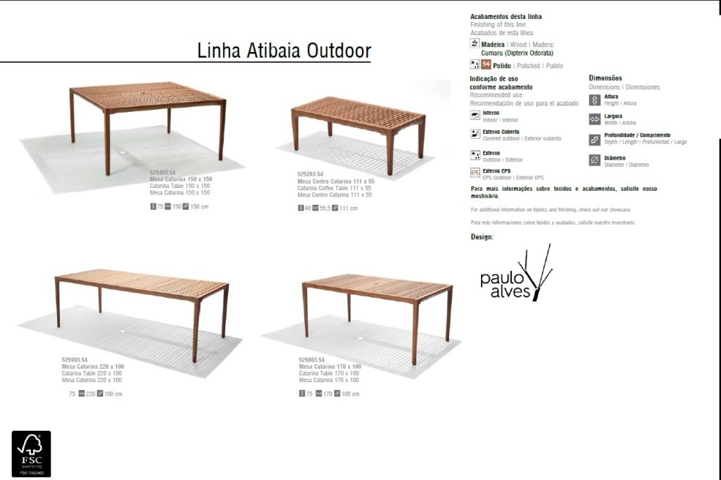 Linha Outdoor 3