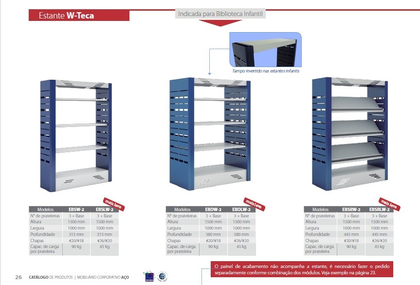 estante W-Teca 3